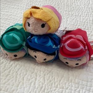 Sleeping beauty Tsum tsums set - From Japan